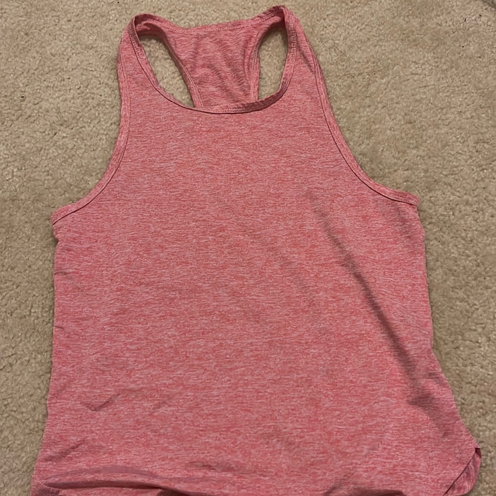 Shein pink tank top | muscle tank